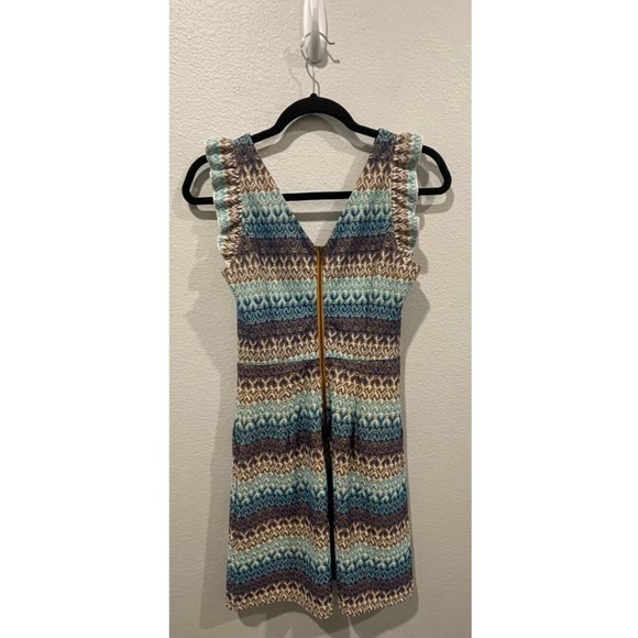 TABITHA Teahouse Crochet Sleeveless Striped Dress - Picture 6 of 6